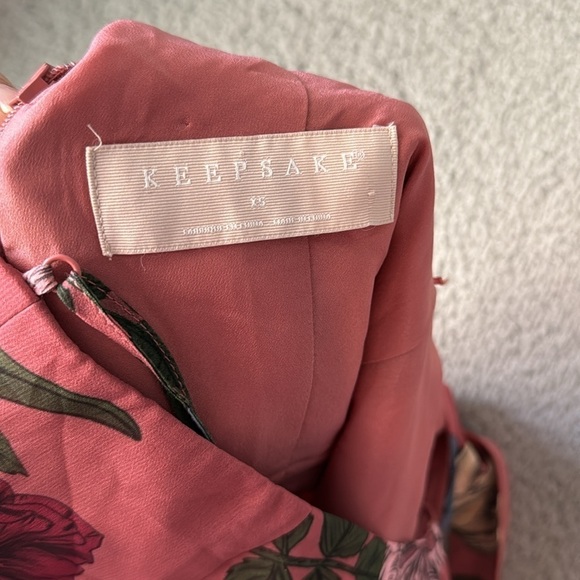 Keepsake Pink Floral Dress Size XS - Picture 8 of 9